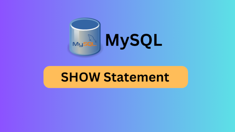 SHOW-Statement